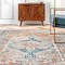 Nuloom Brynn Petalled Medallion Area Rug 4ft x 6ft KKDL07A-406 - alternate 2